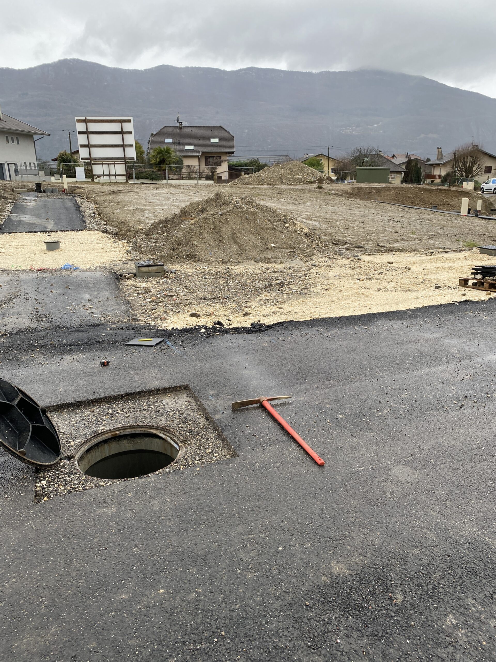 PAV avancement à Etrembières