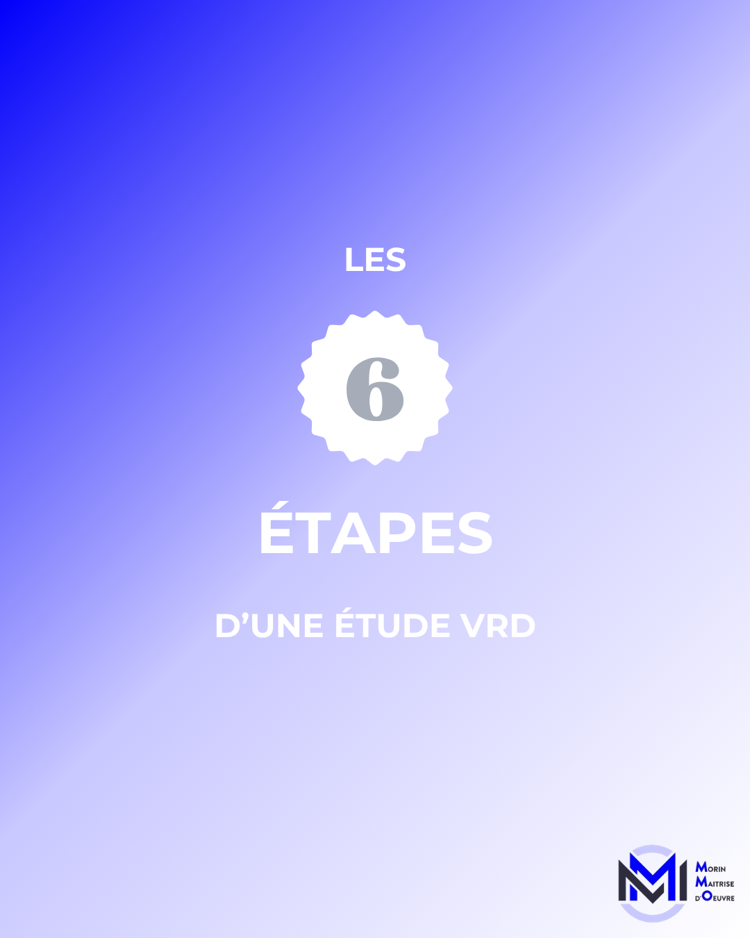 Les 6 étapes d'une étude VRD - MMO